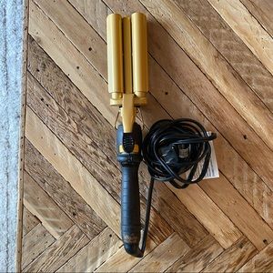 ISINIS Triple Barrel Waver Curling Iron